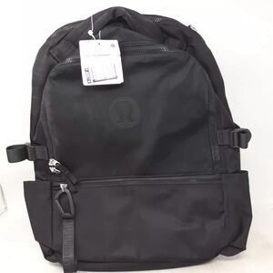 Lululemon Athletica Black Backpack Medium Size Durable